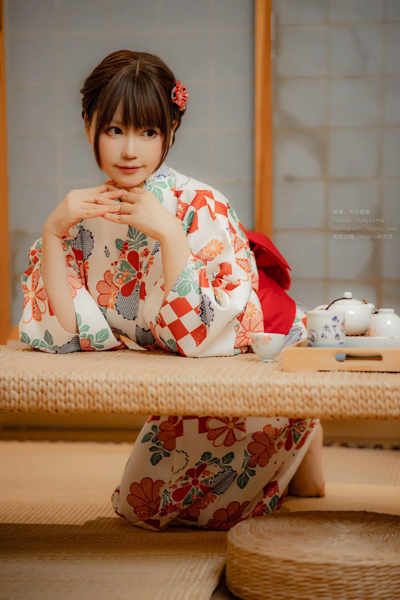 Nyako喵子 – NO.58 和风烂漫正片自拍-电子版41 和风烂漫-浴衣 [86P]插图9